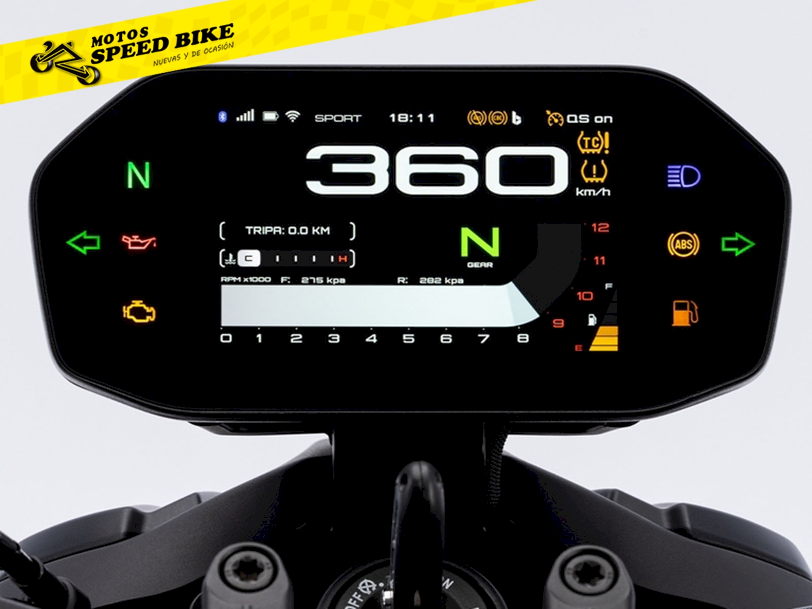 QJ Motor SRK 800 en Madrid - imagen 4
