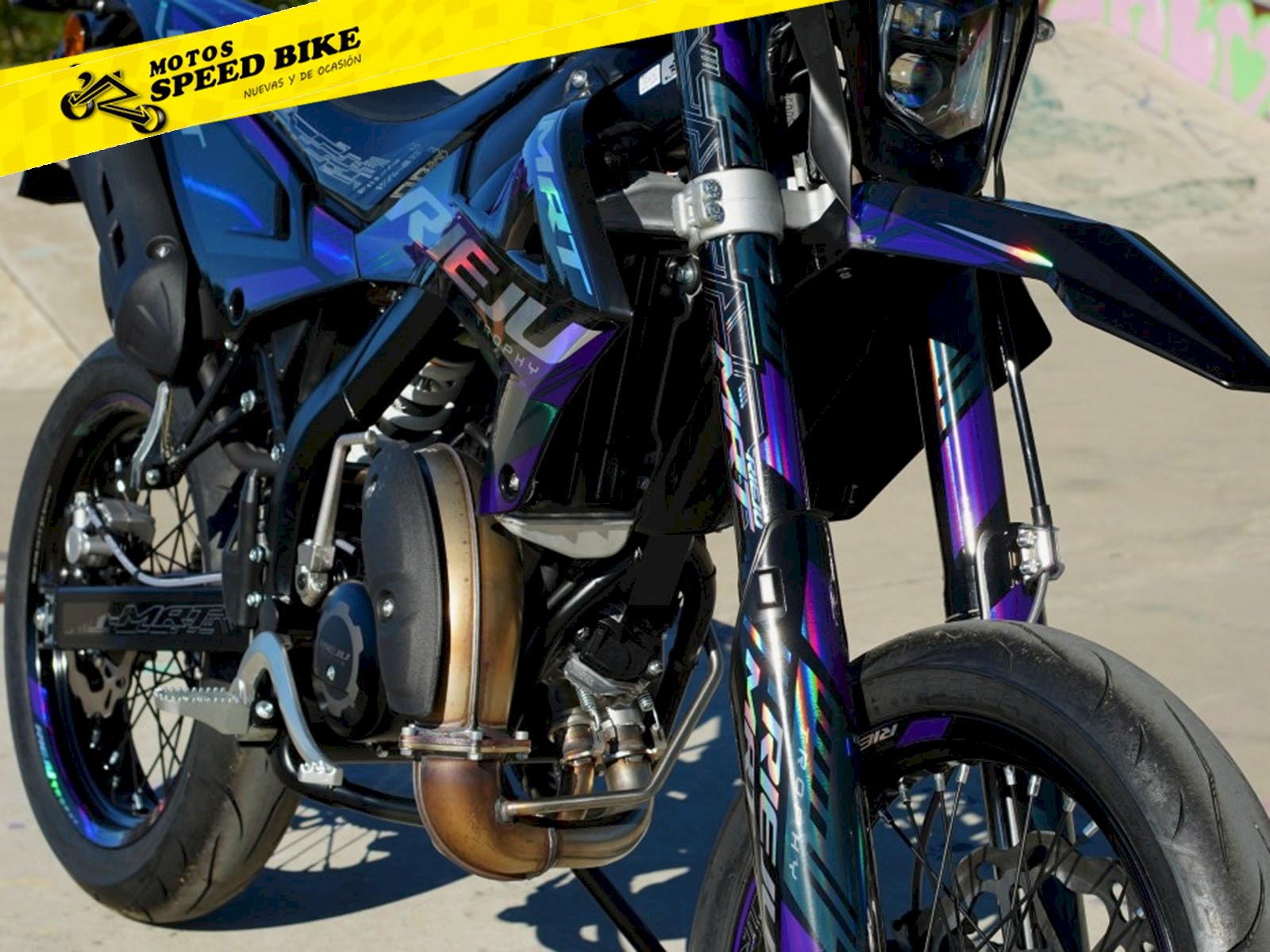 Rieju MRT 50 SM Trophy Mirage en Madrid - imagen 5